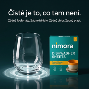 Listki do zmywarki — Nimora | 60 zmywań, papierowe opakowanie