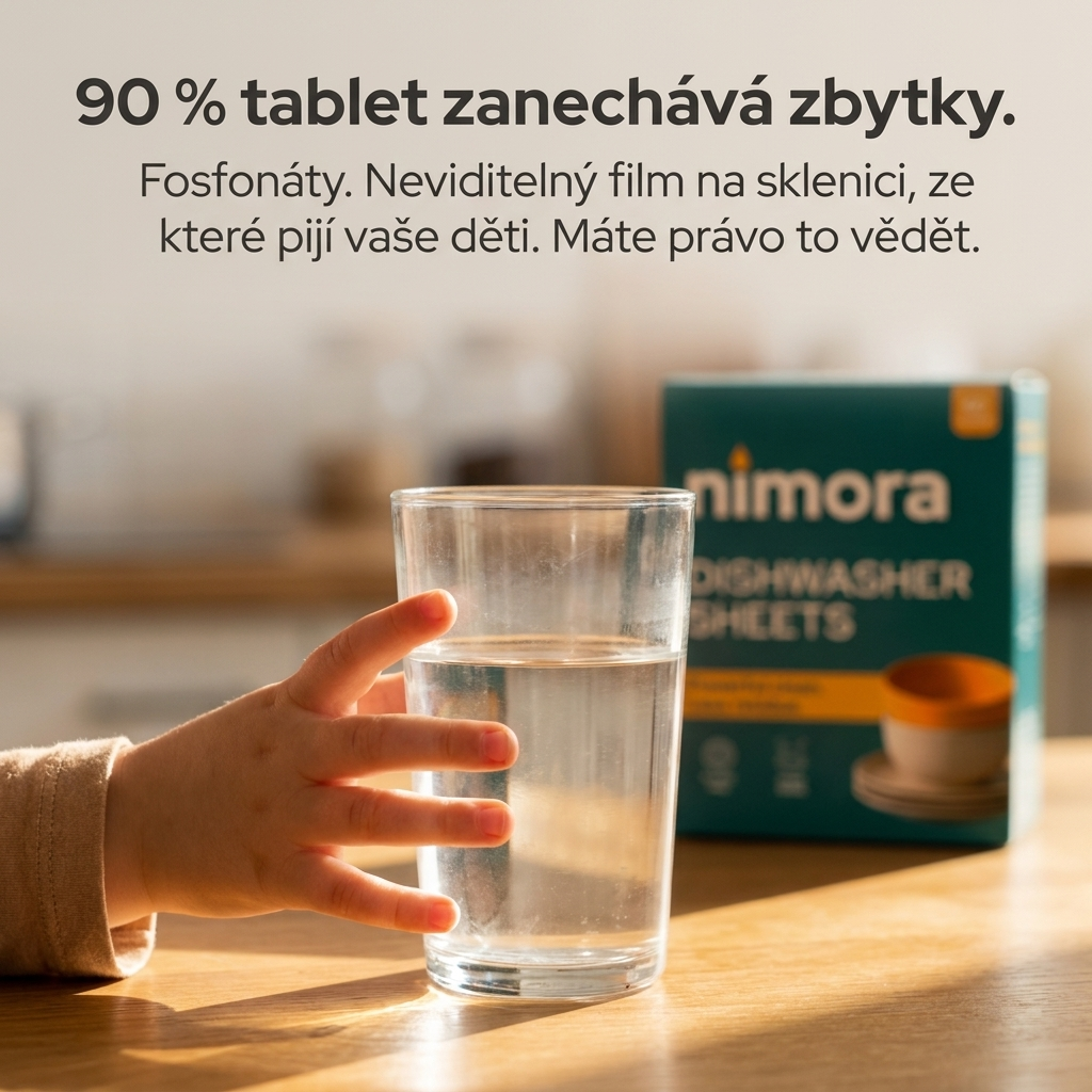 Listki do zmywarki — Nimora | 60 zmywań, papierowe opakowanie