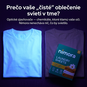 Listki do prania — Nimora | 60 prań, papierowe opakowanie