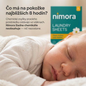 Listki do prania — Nimora | 60 prań, papierowe opakowanie