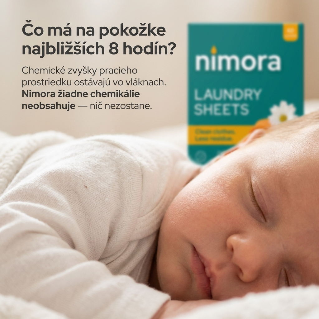 Listki do prania — Nimora | 60 prań, papierowe opakowanie