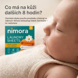 Listki do prania — Nimora | 60 prań, papierowe opakowanie