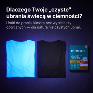 Listki do prania Nimora | 60 prań, papierowe opakowanie