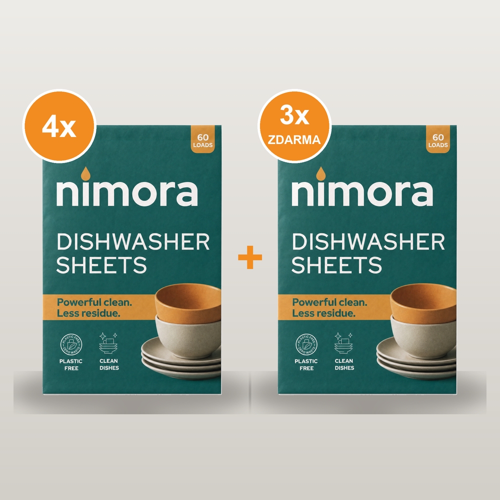 Listki do zmywarki Nimora 4+3 GRATIS